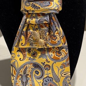 Italian Silk Tie Necklace